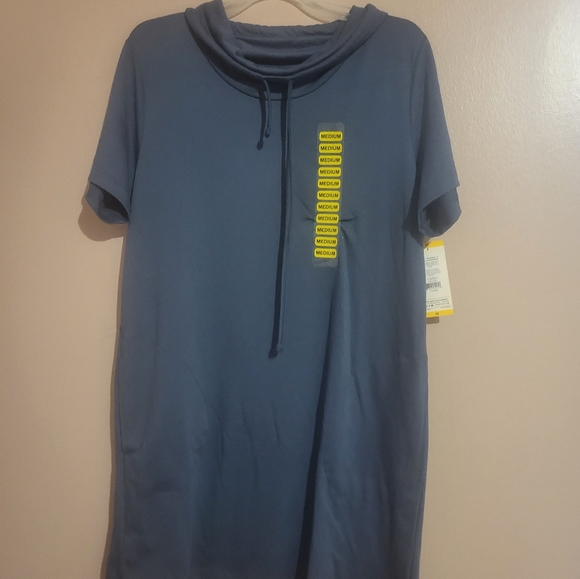 HUE Women's Perfect Legging Tunic Tee - Ultra Soft Velvet, V-Neck, Hi-Low Hem, 3/4 Sleeves, Relaxed Fit - View #2